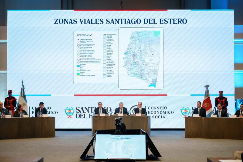 Elías Suárez anunció 3.500 viviendas, 1.430 km de caminos y acceso al agua para 72.400 santiagueños