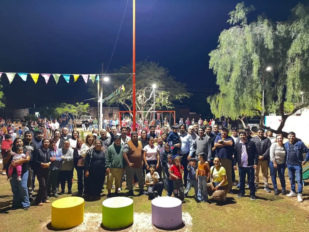 Monte Quemado: Inauguraron la nueva Plaza del barrio Evita