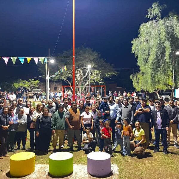 Monte Quemado: Inauguraron la nueva Plaza del barrio Evita
