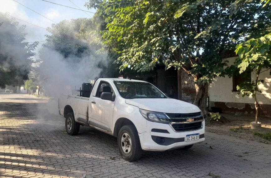 Continúan las fumigaciones preventivas en ciudad Capital