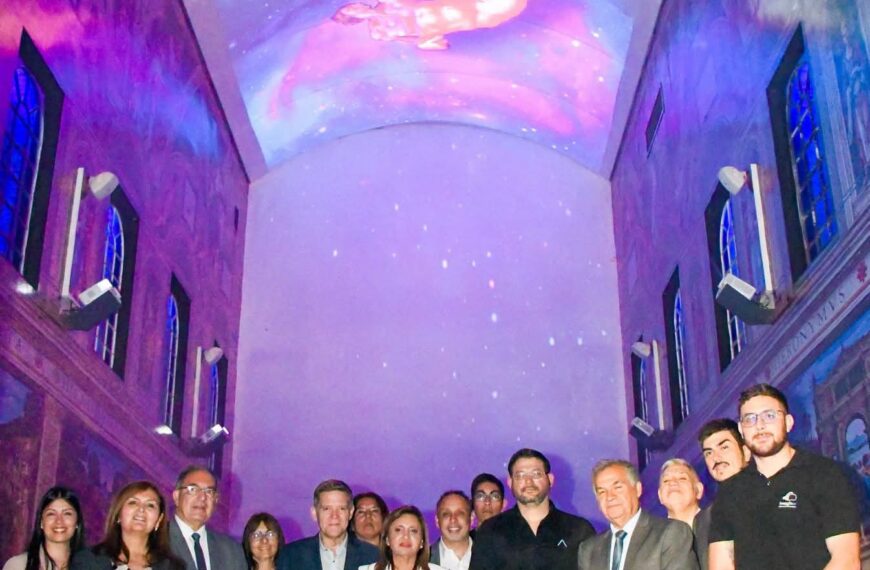 Presentaron una impactante experiencia inmersiva de la Capilla Sixtina en el Parque del Encuentro