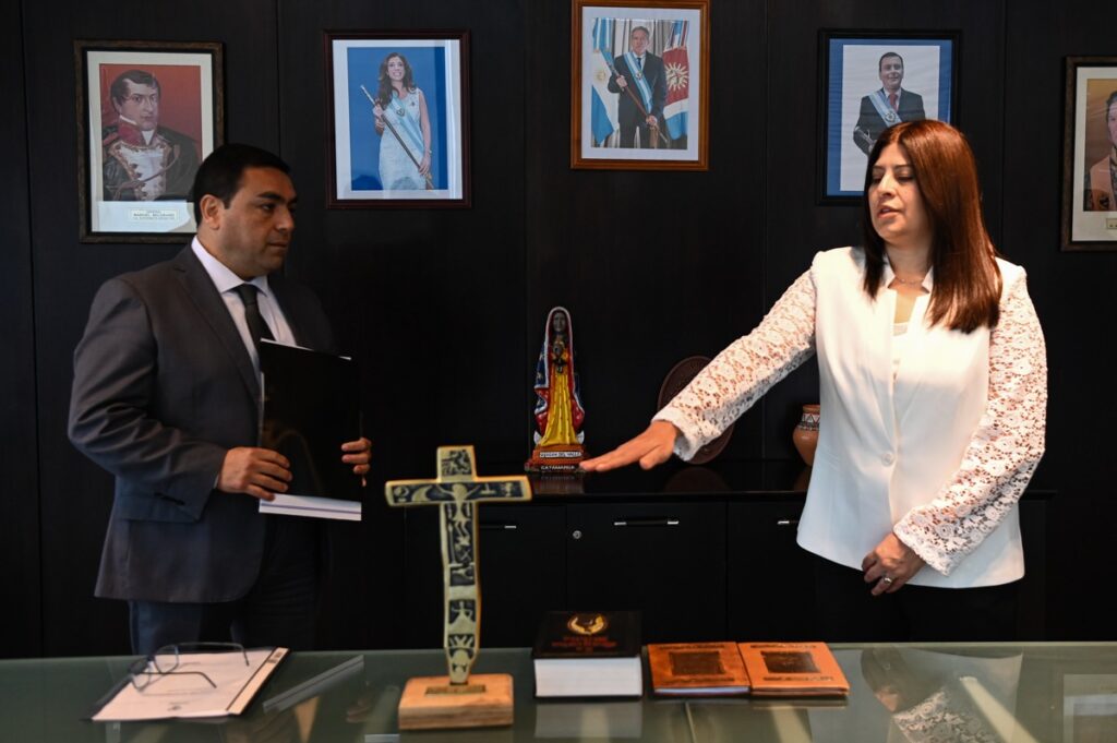 Asumió la nueva Tesorera General de la Provincia Asumió la nueva Tesorera General de la Provincia