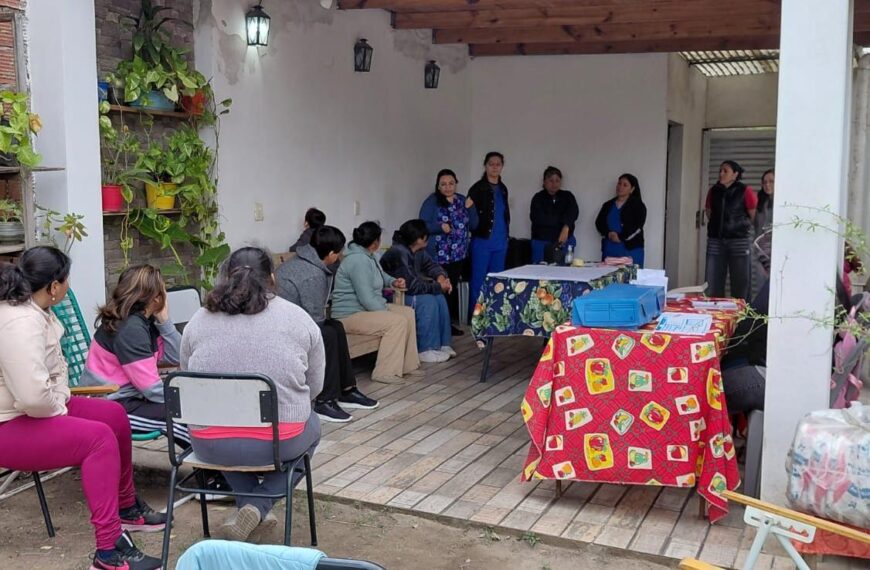 El CIC San Carlos promovió un espacio de autocuidado para mujeres del Comedor El Sauce
