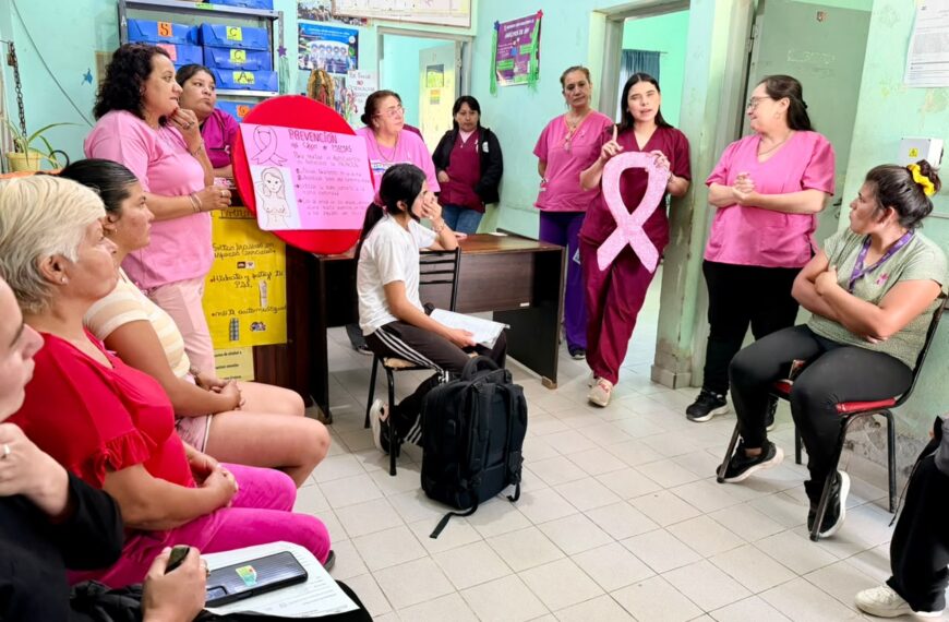 Se realizó un taller de prevención y concientización sobre el cáncer de mama