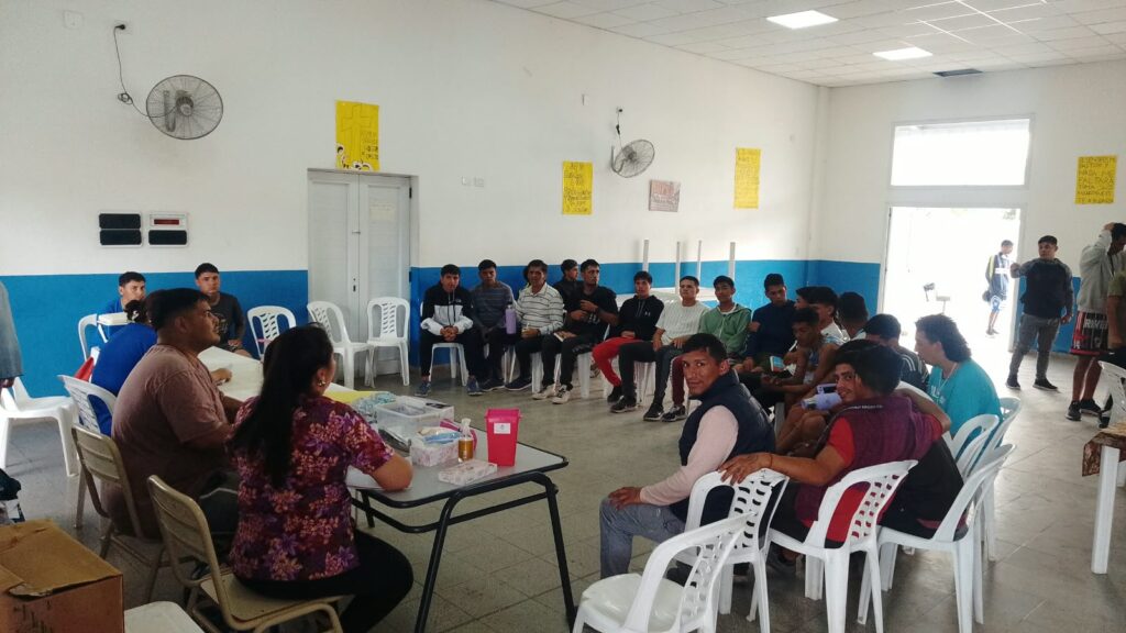 Jornada de promoción y prevención de la salud en el Hogar de Cristo Jornada de promoción y prevención de la salud en el Hogar de Cristo