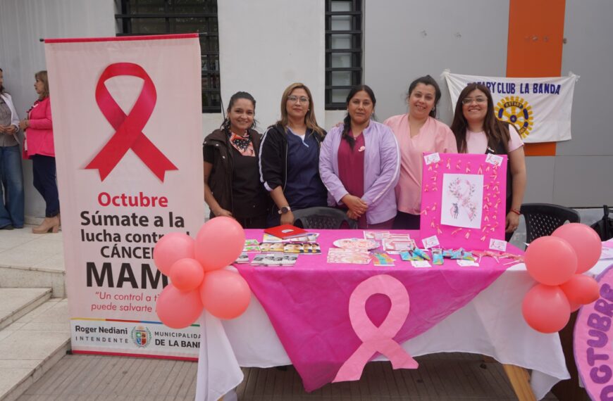El municipio bandeño realizó una jornada de prevención de cáncer de mama